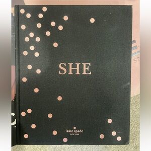 Kate Spade SHE Hardcover Book